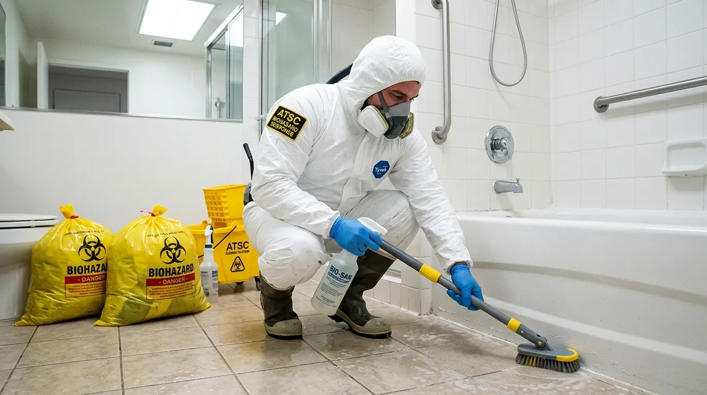 Decontamination equipment deployed for Blood Cleanup in Damascus